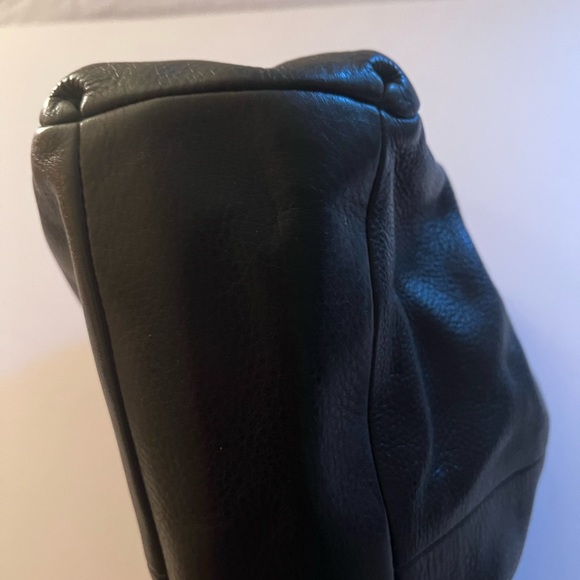 *REDUCED Coach Large Leather 3 compartment Black Purse - Picture 6 of 14